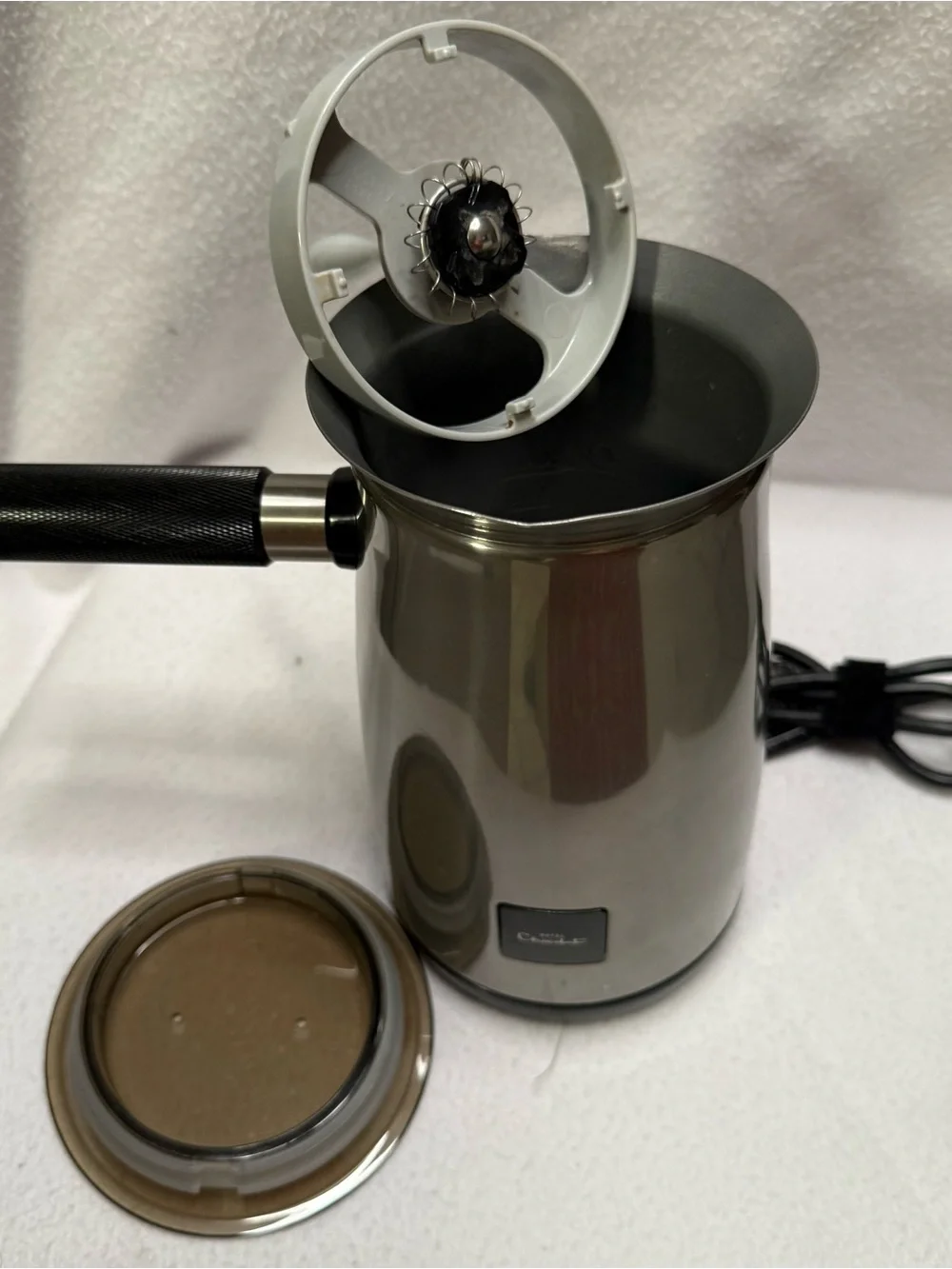 Hotel Chocolat Velvetiser Chocolate Drink Maker Frother/ Grey/ Electric